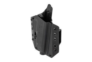 Bravo Concealment BCA Right Hand OWB Holster Fits SIG P365 XL and has a black finish